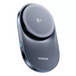   Baseus PrimeTrip VC1 Pro Vezeték nélküli autós tartó légbeömlőre, Type-C, 15W, Qi2, hűtőventilátorral - Fekete