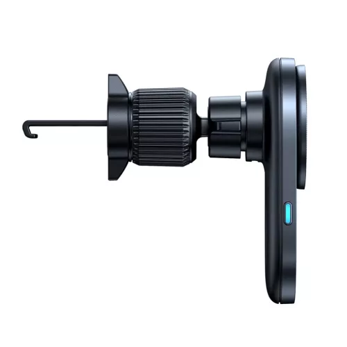 Baseus PrimeTrip VC1 Pro Vezeték nélküli autós tartó légbeömlőre, Type-C, 15W, Qi2, hűtőventilátorral - Fekete