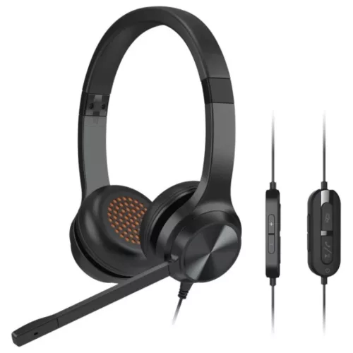 Creative Chat USB vezetékes fejhallgató mikrofonnal USB-C, fekete