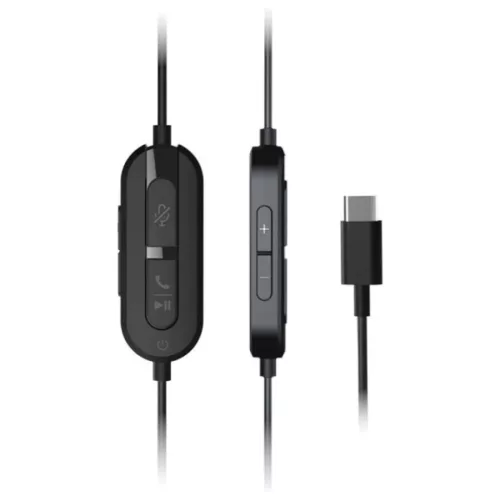 Creative Chat USB vezetékes fejhallgató mikrofonnal USB-C, fekete