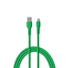 COLORUM USB-A - USB-C 1,8m 3A CK60-AC-04 kábel zöld