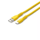 COLORUM kábel USB-A - USB-C 1,8m 3A CK60-AC-05 citromsárga