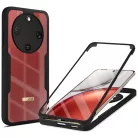 Honor Magic8 Lite Techsuit - ColorVerse 360 Series + Képernyővédő - Fekete tok