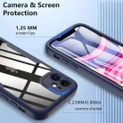 Honor Magic8 Lite Techsuit - ColorVerse 360 Series + Képernyővédő - Fekete tok