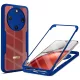 Honor Magic8 Lite Kék Techsuit - ColorVerse 360 Series + Képernyővédő tok