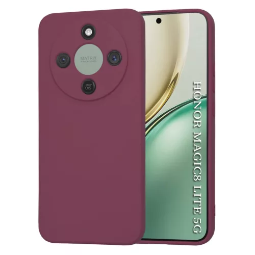 Honor Magic8 Lite Techsuit SoftFlex Plum Red tok