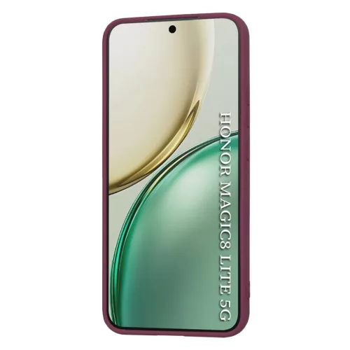 Honor Magic8 Lite Techsuit SoftFlex Plum Red tok