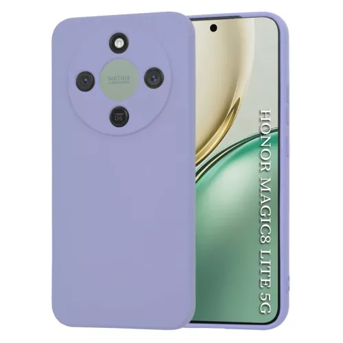 Honor Magic8 Lite Light Purple Techsuit - SoftFlex tok