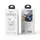Yesido Vezeték nélküli fülhallgató (TWS31) 13 mm-es hangszóróval, Bluetooth 5.4, fél-fülbe illeszkedő kialakítás, 300mAh, Type-C - Fehér