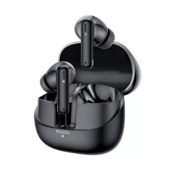   Yesido - Vezeték nélküli fülhallgatók (TWS26) - Sztereó, mikrofonnal, Bluetooth, 13mm hangszóró, fülbe helyezhető kialakítás, 250mAh - Fekete