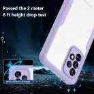 Honor Magic8 Lite Techsuit - ColorVerse 360 Series + Képernyővédő - Lila tok