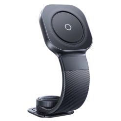   Baseus C03 Pro mágneses műszerfal tartó - Állítható, Type-C, 3M ragasztóval - Fekete