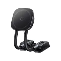   Baseus - Autós tartó PrimeTrip C03s (C0013701) - MagSafe, műszerfalra/szélvédőre, rugalmas, 20N mágneses tartás - Kozmikus fekete