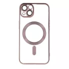 Xiaomi Redmi 15 4G tok - Szín Króm Mag tok rózsaszín