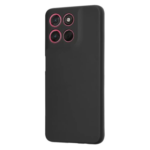 Motorola Moto G57 Power / G67 Power Techsuit SoftFlex - Fekete tok