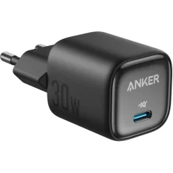 Anker Zolo 30W Fali Töltő, 3A, 1 x USB-C, Fekete A2698G11