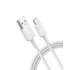 USB-A to USB-C kábel Anker 322, 18W, 3A, 1.8m, Fehér