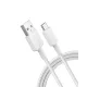 USB-A to USB-C kábel Anker 322, 18W, 3A, 1.8m, Fehér