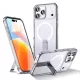 Samsung Galaxy S26 Ultra Átlátszó Hybrid Armor X tok állvánnyal, MagSafe kompatibilis