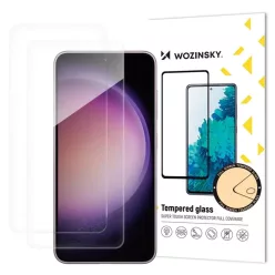   Samsung Galaxy S26 Plus Wozinsky edzett üveg ujjlenyomat-olvasóval kompatibilis 2 db. üvegfólia
