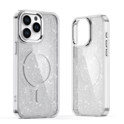 Samsung Galaxy S26 Ultra White MagSafe Glitter tok