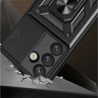 Samsung Galaxy S26 Fekete Hybrid Armor Camshield tok