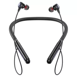   Bluetooth fülhallgató Acefast N5 - fej mögötti, nyakpántos, Bluetooth 5.4, LED kijelző, IPX4, 200mAh - fekete