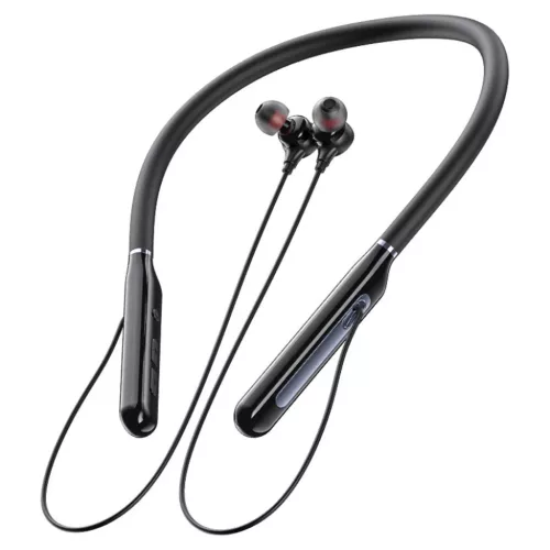 Bluetooth fülhallgató Acefast N5 - fej mögötti, nyakpántos, Bluetooth 5.4, LED kijelző, IPX4, 200mAh - fekete