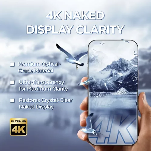 iPhone 17 Air Lito - D+ Max 4K - Black üvegfólia