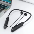 Bluetooth fülhallgatók (N6), sporthoz, a feje mögött, nyakpántos, Bluetooth 5.4, IPX4, TF kártyahely, 1000mAh - Acefast - Fekete