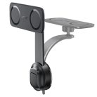 Auto Műszerfalra és Szélvédőre Rögzíthető Acefast D60) Dupla Magsafe tartó - Fekete