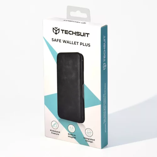 Honor Magic8 Lite Techsuit Safe Wallet Plus Zöld tok