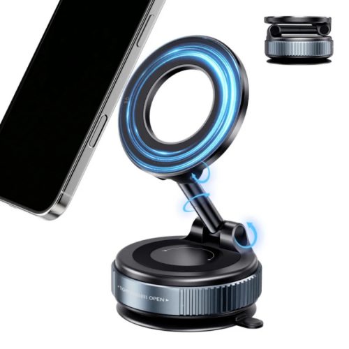 Mágneses autós telefontartó XO DESIGN C169, Univerzális, Fekete