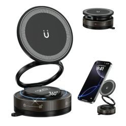   XO DESIGN C177, Univerzális, Fekete mágneses autós tartó magsafe