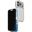 CARE by PanzerGlass Flagship Privacy 3 az 1-ben tok + Privacy üvegfólia + lencse iPhone 17 Pro tok