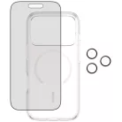 CARE by PanzerGlass Flagship Privacy 3 az 1-ben tok + Privacy üvegfólia + lencse iPhone 17 Pro tok