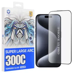 Apple iPhone 15 Pro Lito D+ Max 300C Átlátszó üvegfólia