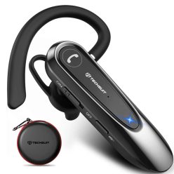   Premium Bluetooth Headset Techsuit (THB54) - Bluetooth, dupla mikrofon - Fekete