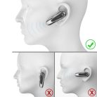 Premium Bluetooth Headset Techsuit (THB54) - Bluetooth, dupla mikrofon - Fekete