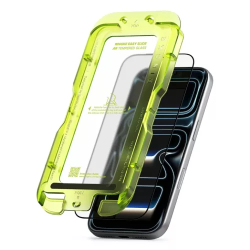 iPhone 17 Pro Max Ringke Easy Slide Anti Reflective Edzett üveg átlátszó üvegfólia