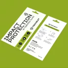 Techsuit - 111D Teljes Fedésű / Teljes Ragasztású Üveg - iPhone 15 Plus / iPhone 16 Plus - Fekete üvegfólia