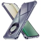 Honor Magic8 Lite Füstfekete Techsuit Ütésálló Átlátszó Szilikon tok