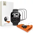 Apple Watch 4/5/6/SE (40mm) - Tech-protect Easy Set Flex+ 3 csomag üvegfólia fekete