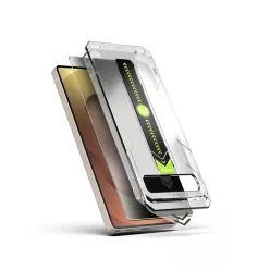   Samsung Galaxy S26 Plus Techsuit - [Ujjlenyomat-olvasó kompatibilis] TitanGlass CrystalHD - Privacy üvegfólia