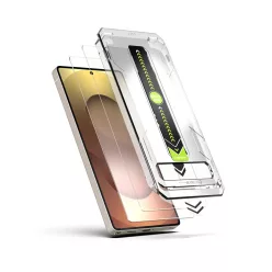   Samsung Galaxy S26 Plus Techsuit TitanGlass CrystalHD (2 pack) ujjlenyomat feloldás kompatibilis - Átlátszó üvegfólia