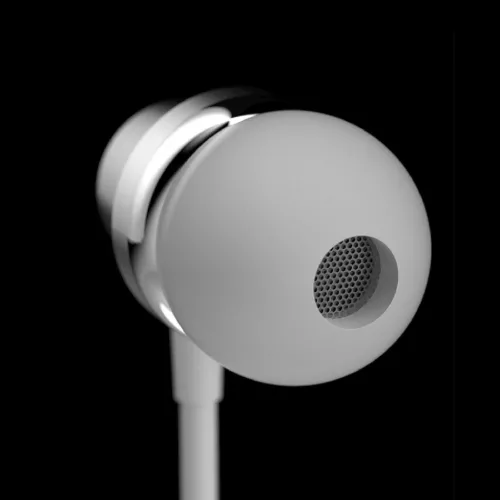 Dudao X10PRO vezetékes fülhallgató, mini jack 3,5mm, fülbe helyezhető, távirányítóval - fehér