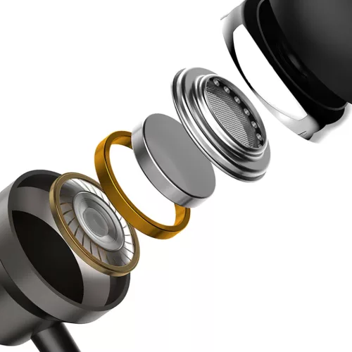 Dudao X10PRO fülbe helyezhető fülhallgató, vezetékes, 3.5mm mini jack - fekete