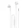 Dudao X3 Wired USB-C In-Ear Headphones - White