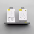 Dudao A23LEU 2.4A GaN EU USB-A fali töltő USB-A–Lightning kábellel - Fehér