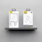 Dudao A23TEU 2.4A GaN USB-A hálózati töltő USB-A - USB-C kábellel - Fehér